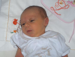La piccola Ludovica