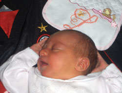 La piccola Ludovica