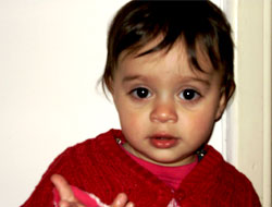 La piccola Ludovica