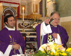 La parrocchia di Motta Filocastro cambia parroco dopo 25 anni